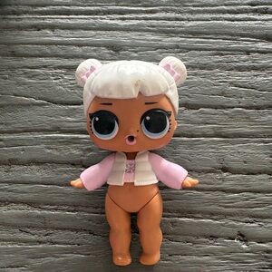 ❤️ Like 10 or 5 items❤️  Pink & White L.O.L surprise Doll